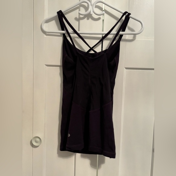 Lululemon sportswear tank, dark purple, small - Picture 2 of 3